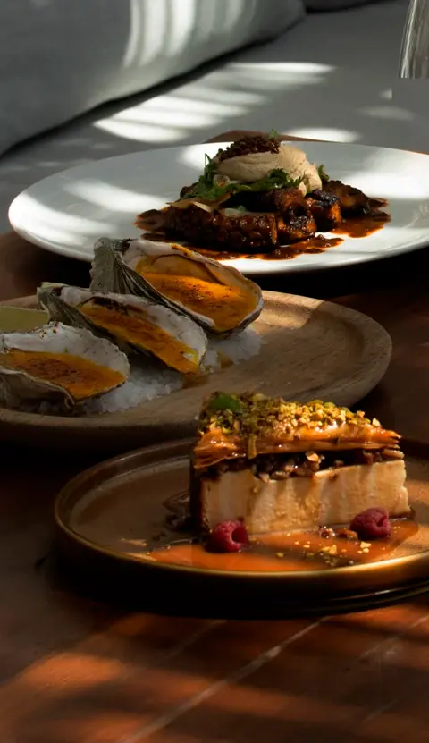 platillos del mediterráneo en Taboo Restaurante