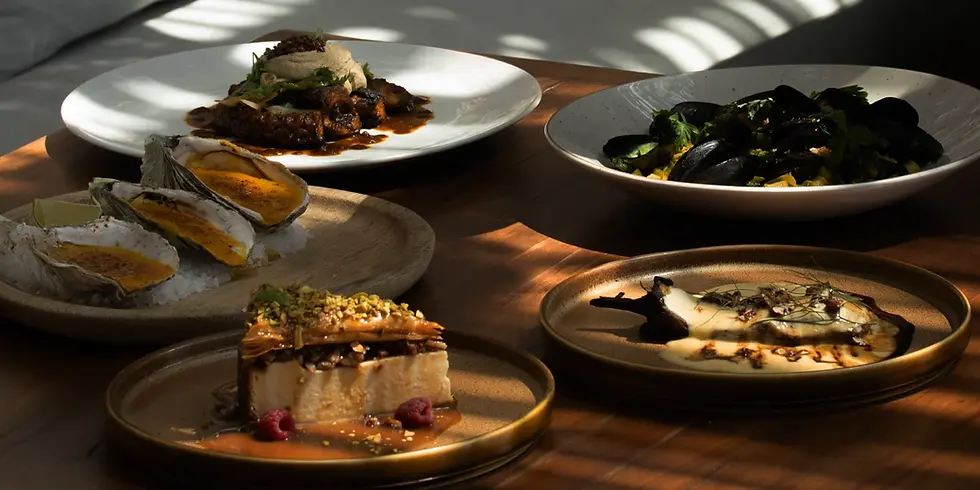 platillos del mediterráneo en Taboo Restaurante