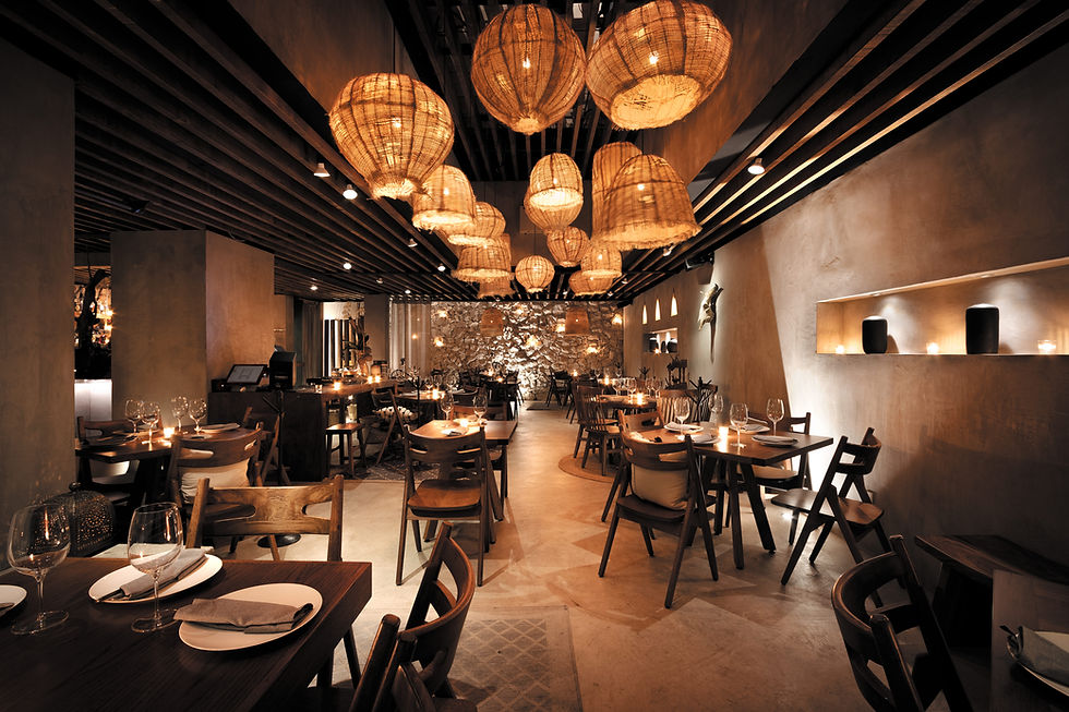 Taboo Polanco Restaurant, an elegant interior design and gastronomic atmosphere in Mexico City