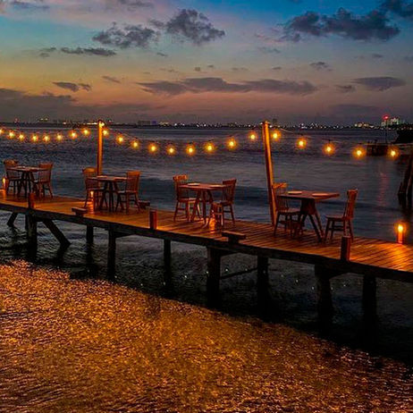 Taboo Cancun - Mediterranean Cuisine and Mixology with a View of Nichupté Lagoon