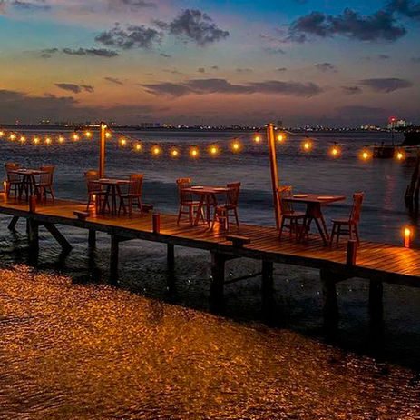 Taboo Cancun - Mediterranean Cuisine and Mixology with a View of Nichupté Lagoon