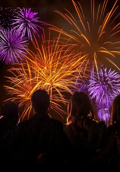 fireworks in Cabo